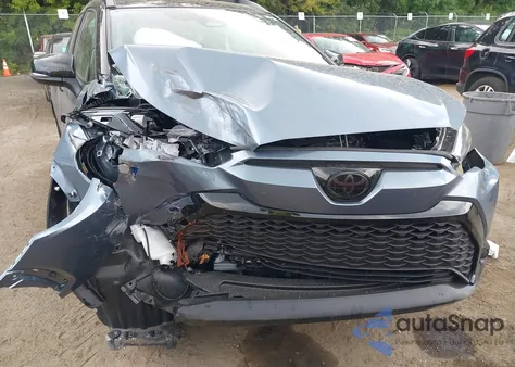 2024 Toyota Corolla Cross Hybrid Nightshade Edition from USA, damaged, VIN 7MUFBABG4RV036424